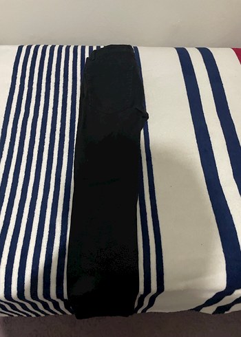 Siyah Dar Kesim Denim Erkek Pantolon - Görsel 2