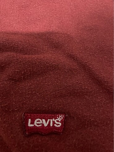 l/xl Beden kırmızı Renk Levıs sweat