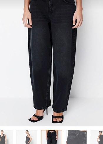 Trendyol & Milla trendyol milla siyah baggy jean