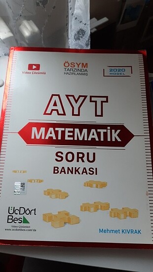 Ayt matematik soru bankası üç dört beş yayınları 