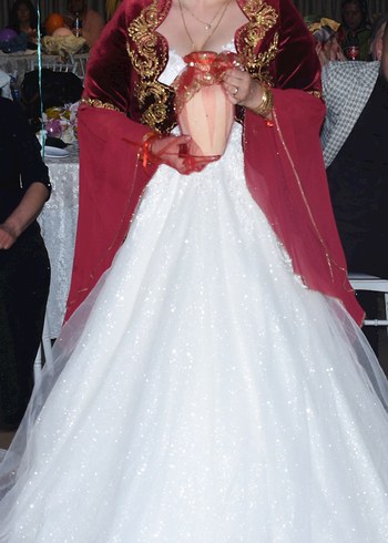 KADİFE KINA KAFTANI (DUVAK HEDİYE) - Görsel 3