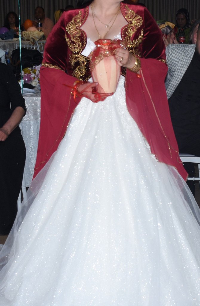 KADİFE KINA KAFTANI (DUVAK HEDİYE) - Görsel 3