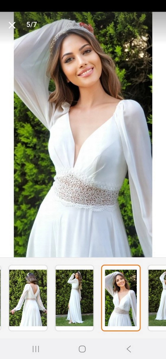 NİKAH VE DIŞ ÇEKİM ELBİSESİ - Görsel 5