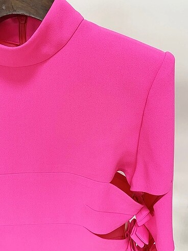 xl Beden pembe Renk Valentino Elbise