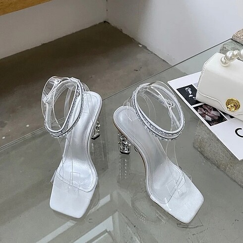 41 Beden Aquazzura Topuklu Ayakkabı