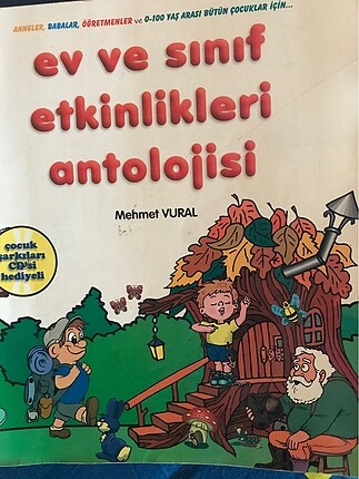 Ev ve Sınıf Etkinlikleri Antolojisi kitabı ve Etkinliklerle Hika