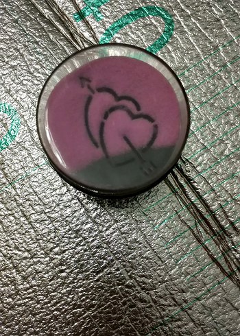 Pembe I Love you kum saati - Görsel 2