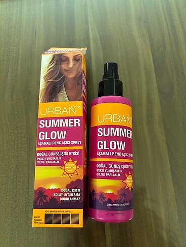 Urban care summer glow renk açıcı sprey