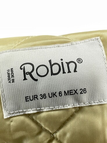 36 Beden çeşitli Renk Robin Mont %70 İndirimli.