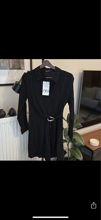 xl Beden siyah Renk Zara elbise
