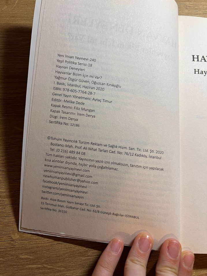 Hayvan Deneyleri kitabı - Görsel 3