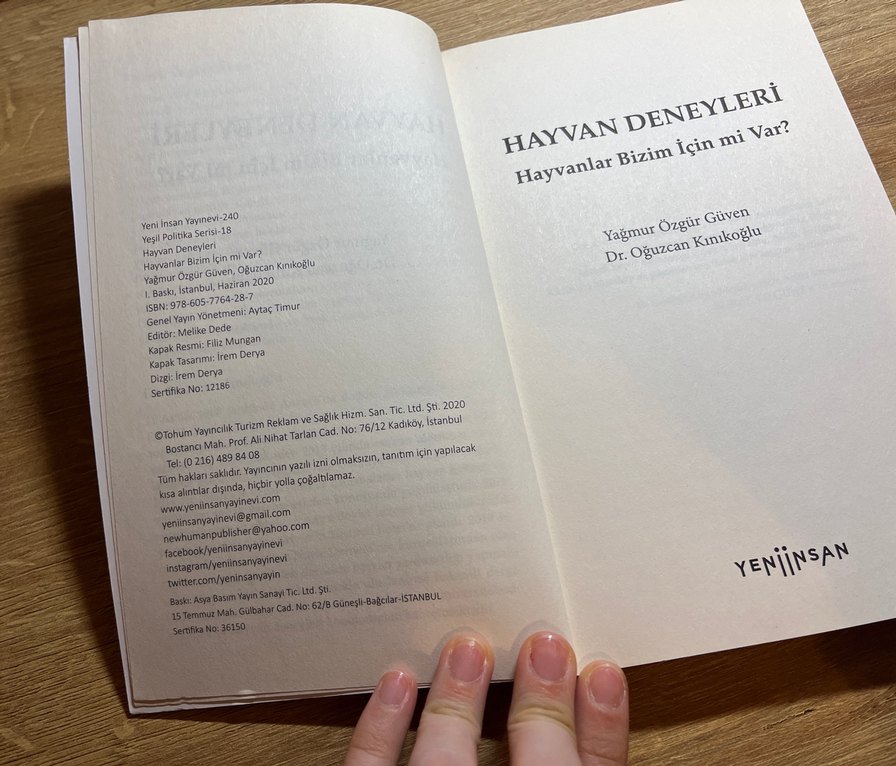 Hayvan Deneyleri kitabı - Görsel 2