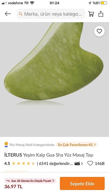 Gua Sha Yüz Masaj Taşı