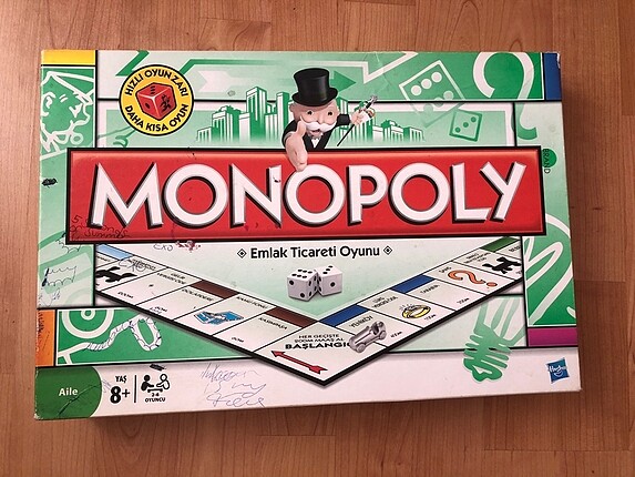 monopoly emlak ticareti oyunu