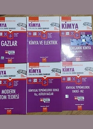 AYT KİMYA ÇAP SET