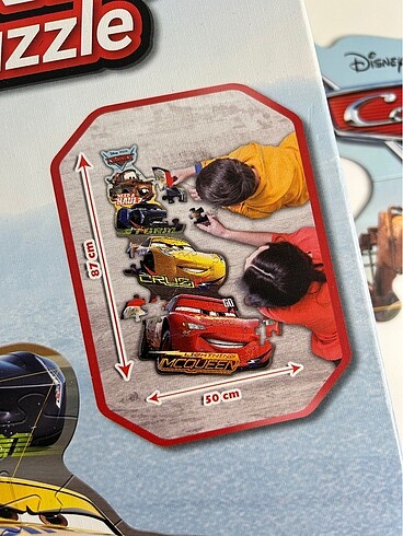  Beden XL Puzzle - Cars