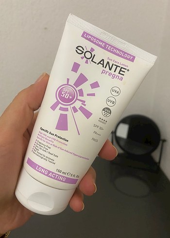 Diğer Solante Pregna SPF 50 Güneş Koruyucu Krem