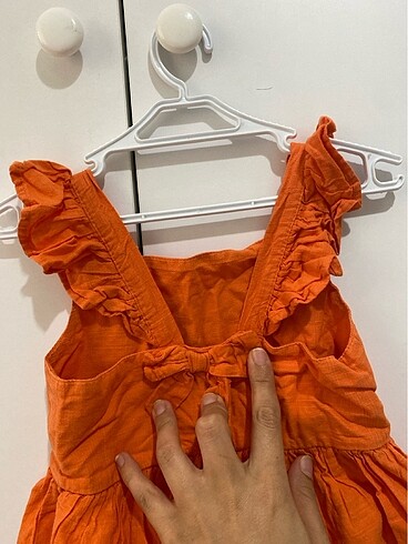 LC Waikiki LCW turuncu elbise