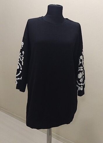 S-M beden sweatshirt uzun 
