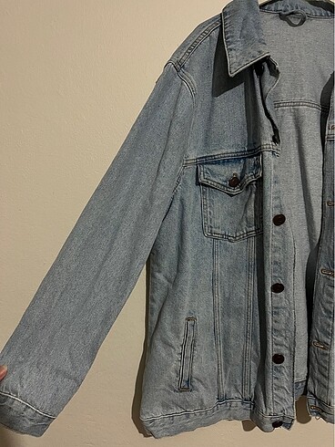 Bershka Uzun oversize kot ceket