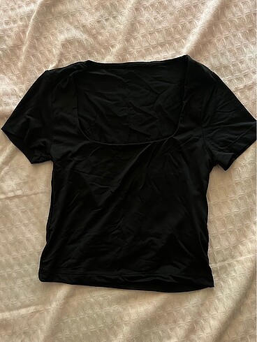 Bershka kare yaka bluz