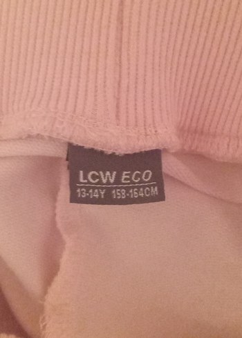 LC Waikiki Kız Çocuk Pembe Rahat Kesim Eşofman Altı