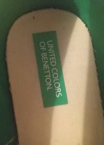 Benetton Günlük Keten Ayakkabı - Siyah - Görsel 5