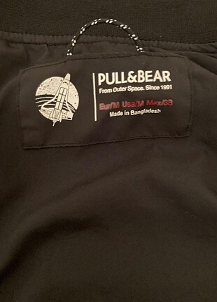 m Beden Pull And Bear İnce Mont 
