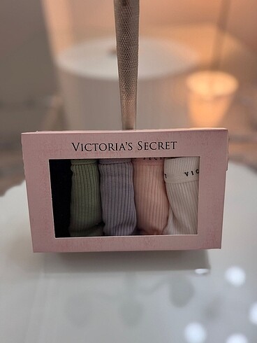 Victoria s Secret Victoria Secret 5li Tanga Seti M Beden