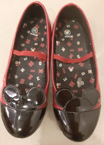 LC Waikiki Kırmızı minnie mouse babet ayakkabı