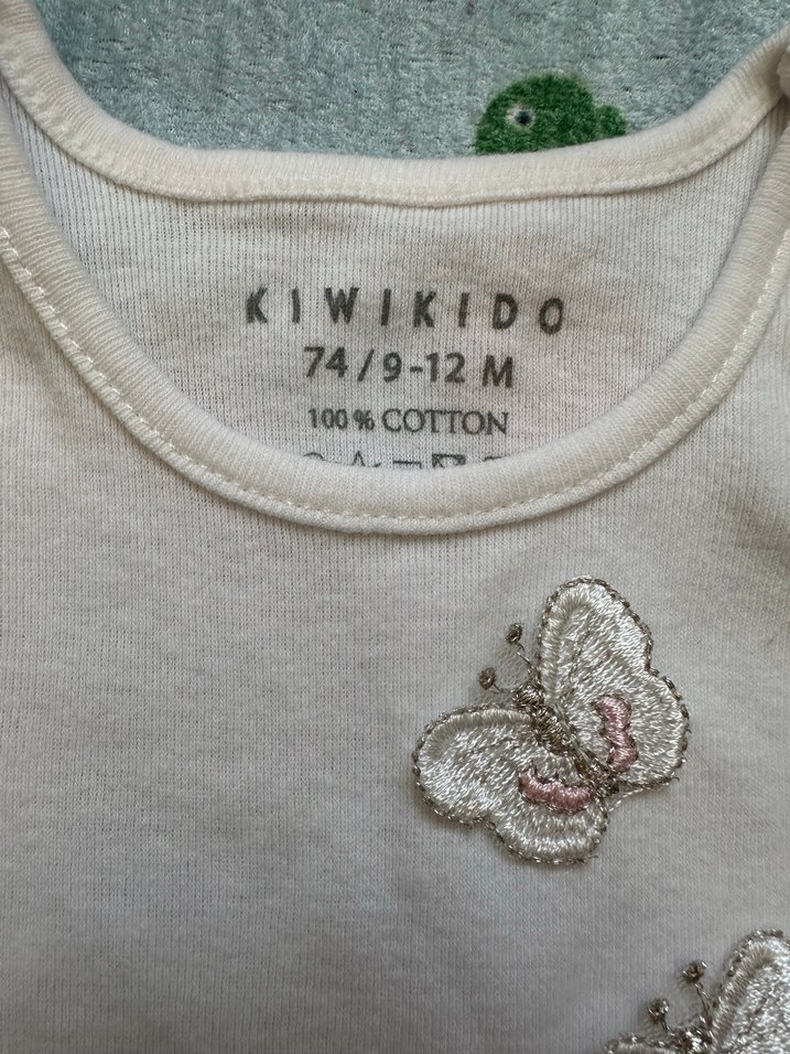 Kız Bebek Fırfırlı Beyaz Atlet Body - Görsel 4