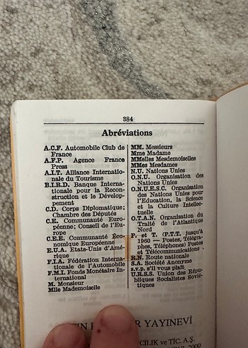 Langenscheidt Türkçe-Fransızca Evrensel Sözlük - Görsel 4