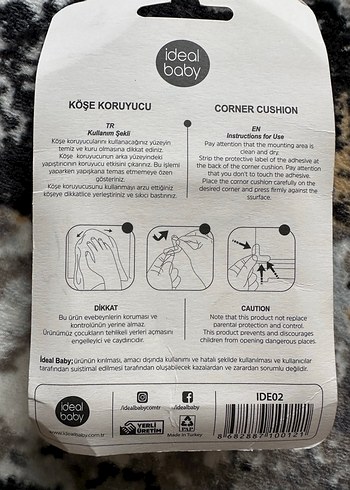 Köşe Koruyucu Bebek Güvenliği Ürünü - Görsel 2