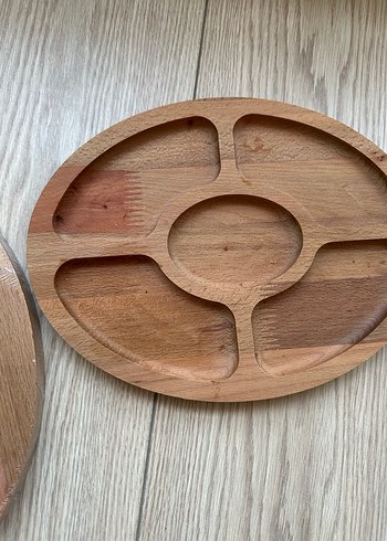 Mulier Ahşap Bölmeli Kuruyemiş Tabağı - Görsel 3