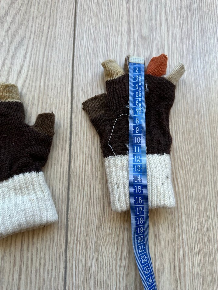 Bohem Tarz Kadın Örgü Parmaksız Eldiven - Görsel 4