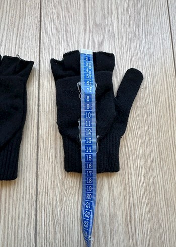 Siyah  Yarım Parmak +Kapanan Eldiven - Görsel 3