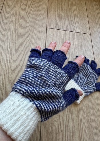 Örme Parmaksız Eldiven - Görsel 4