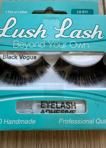 Black Vogue Siyah Takma Kirpik - Lush Lash - Görsel 2