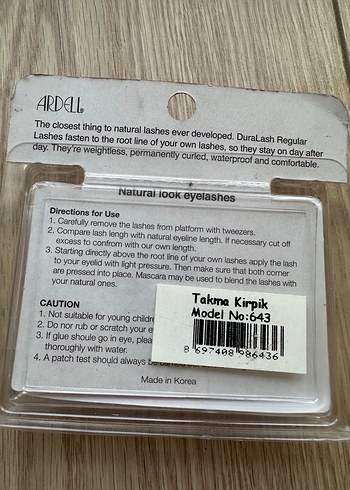 Ardell DuraLash Koyu Kirpik Seti - Görsel 3