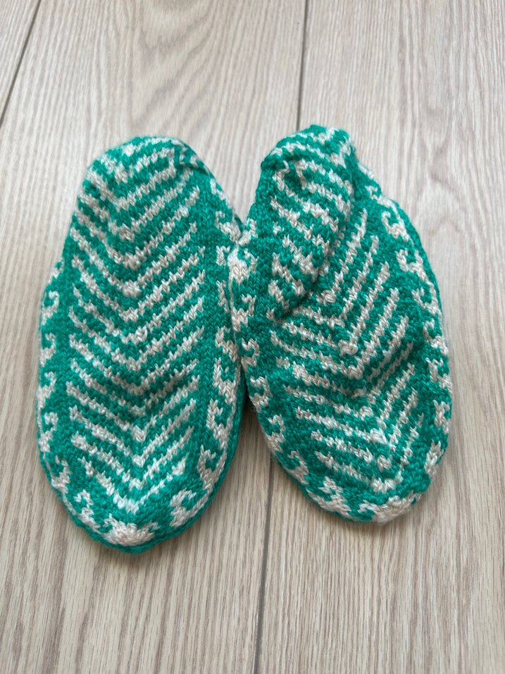 Yeşil Tonlarında Çorap Patik - Görsel 2