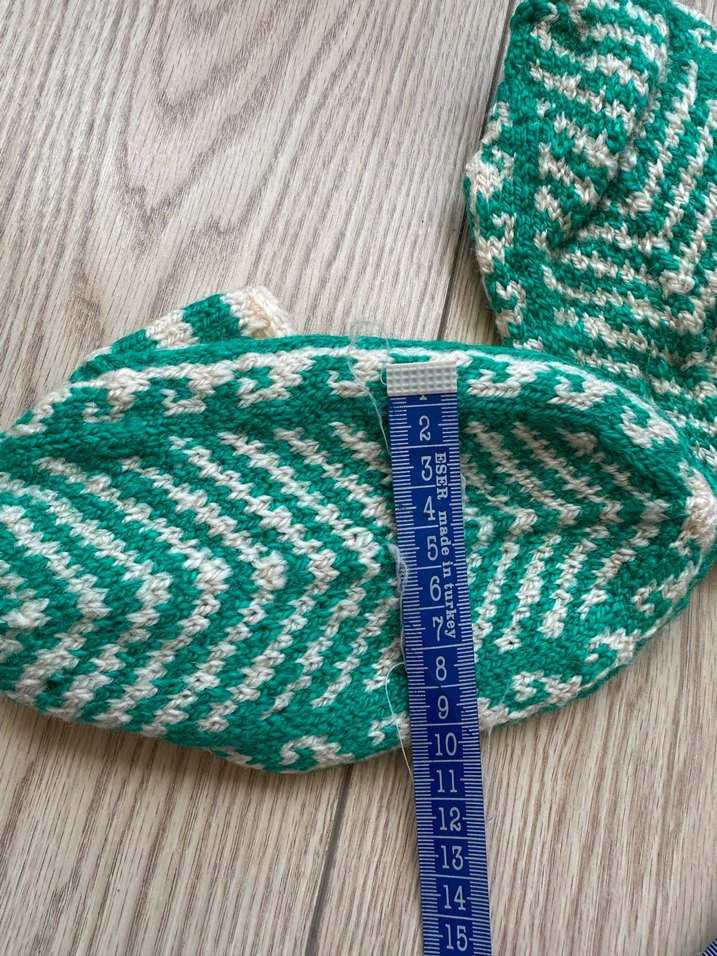 Yeşil Tonlarında Çorap Patik - Görsel 5