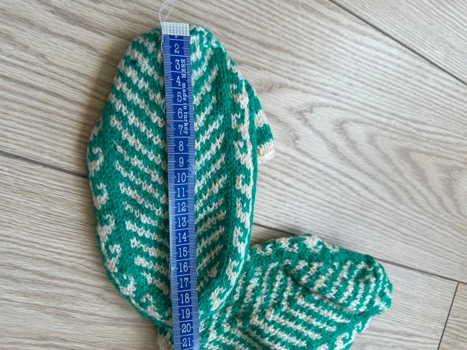 Yeşil Tonlarında Çorap Patik - Görsel 4