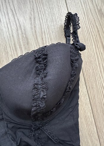 La Senza Siyah  Büstiyer L Beden - Görsel 2