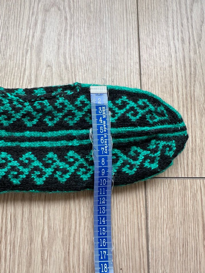 Turkuaz Siyah Çeyizlik Patik - Görsel 4