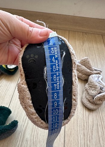 3 Adet Bebek Çocuk Patik Panduf - Görsel 7