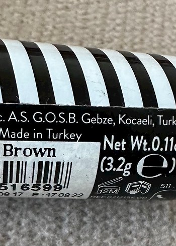 Flormar Flormar Dark Brown Kaş Kalemi Twist Up