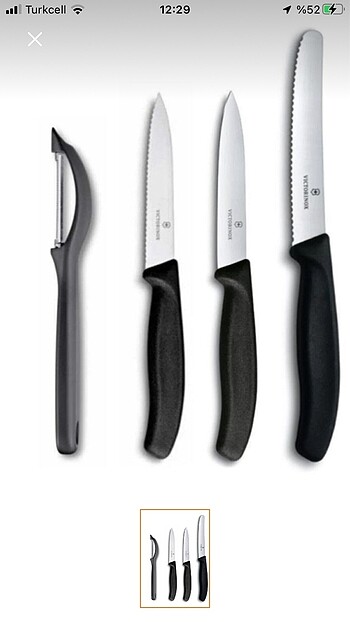 Victorinox Soyacak Bıçak Seti