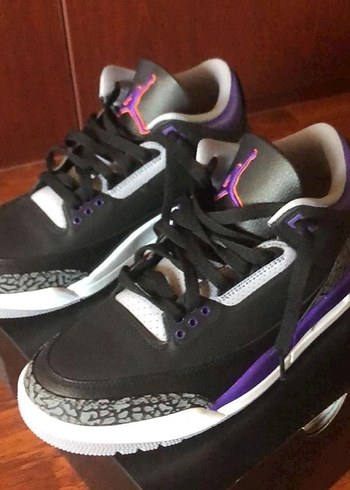 Air Jordan 3 Retro Court Purple