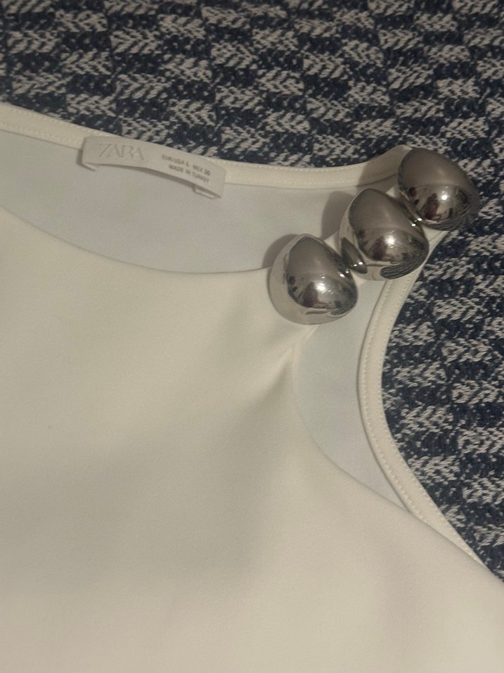 Beyaz body tokalı - Görsel 2