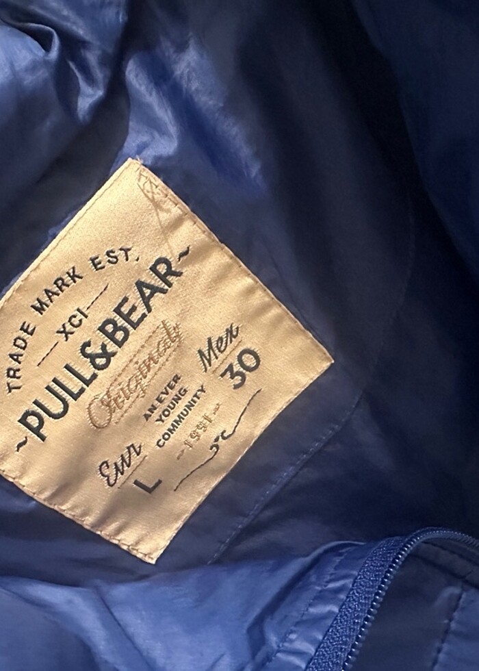 Mor-lacivert mont ince - Görsel 2